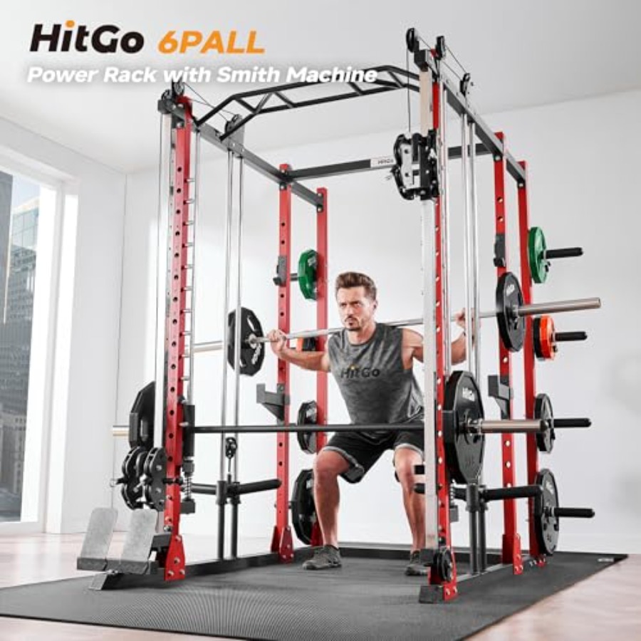 All-in-One Power Rack with Smi – обзор и цена Home Gym Leg Machine