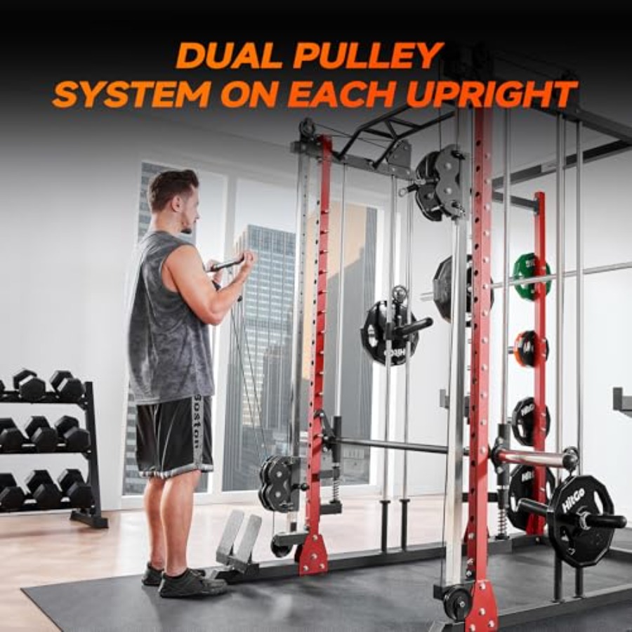 All-in-One Power Rack with Smi – обзор и цена Home Gym Leg Machine