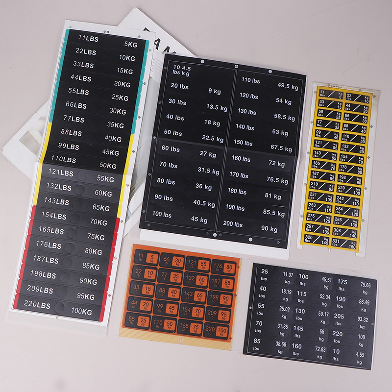 Weight Stack Labels 4.5kg To 1 – обзор и цена Home Gym Diy