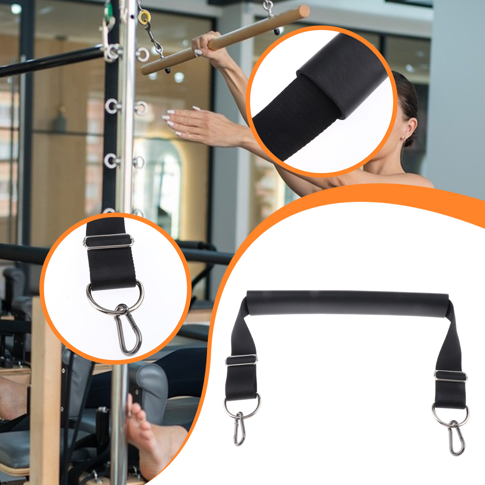 Pilates Foot Strap Belt Portab – обзор и цена Home Gym Routine