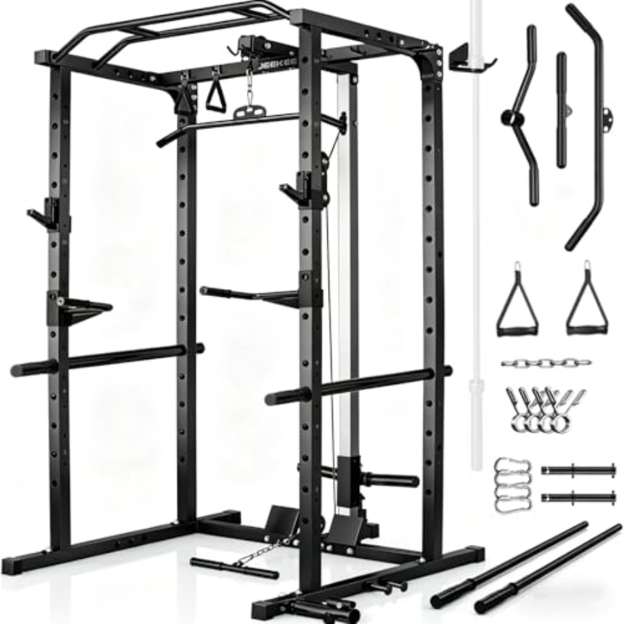 Home gym power rack with LAT p – обзор и цена Home Gym Power Rack