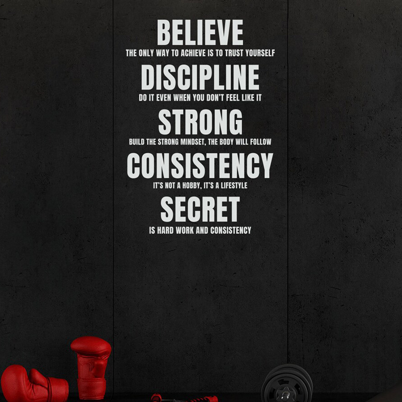 Believe, Discipline Motivation – обзор и цена Home Gym Diy