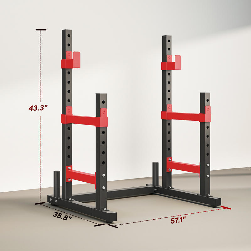 Soozier Adjustable Squat Rack, – обзор и цена Home Gym Luxury