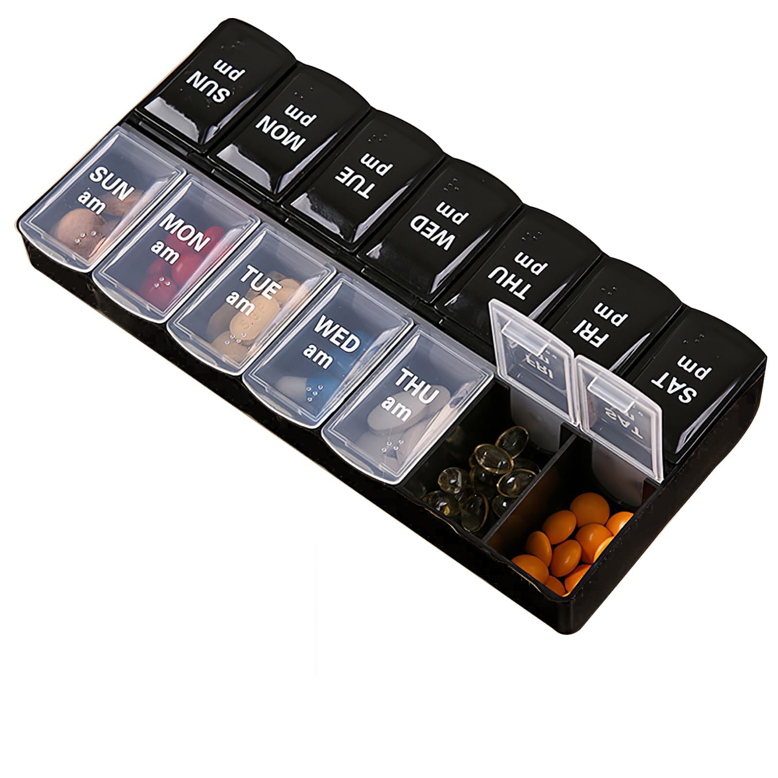Weekly Pill Organizer 2 Times  – обзор и цена Medicine Ball Slam