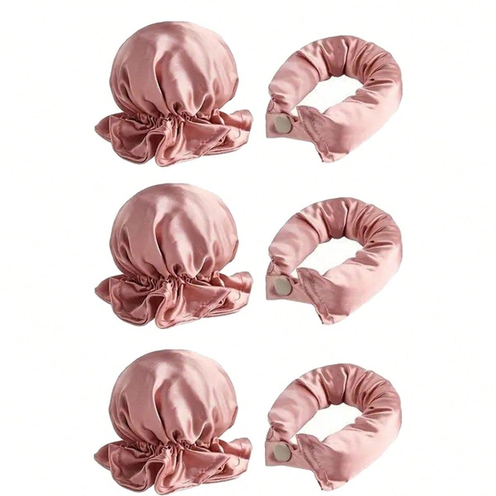 2/4/6Pcs Satin Heatless Curlin – обзор и цена Preacher Curl Pad