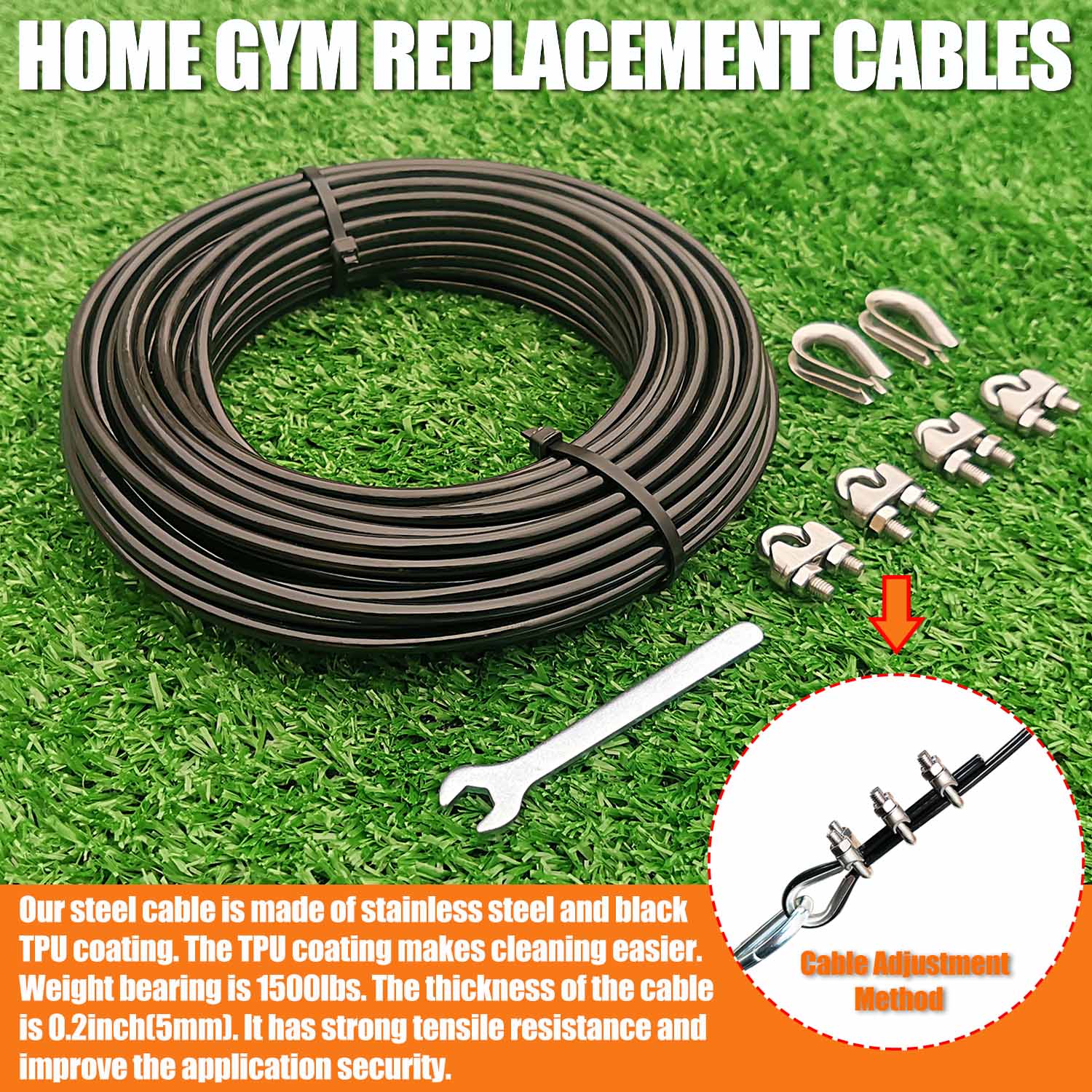Pulley Cable for DIY Home Gym  – обзор и цена Home Gym Diy