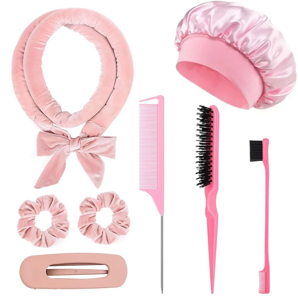8/5/4Pcs Heatless Hair Curler  – обзор и цена Preacher Curl Pad
