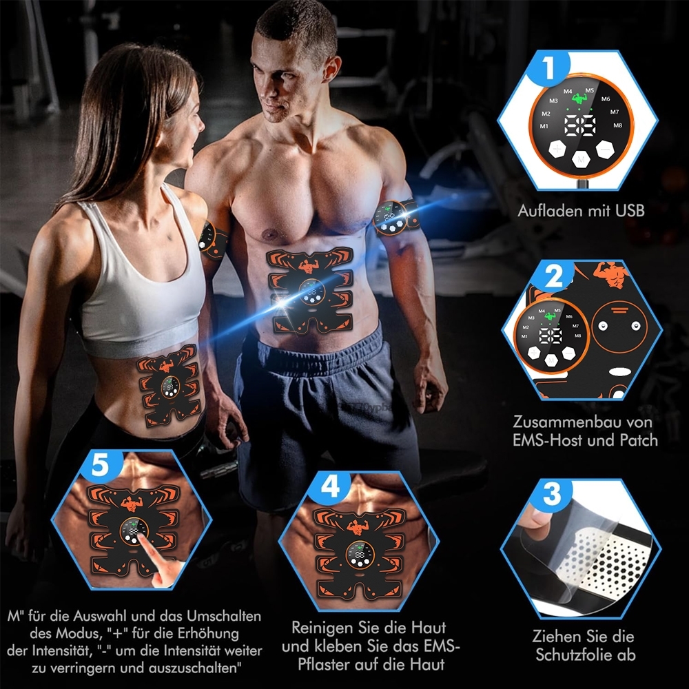 Portable EMS Abdominal Trainer – обзор и цена Home Gym Ideas