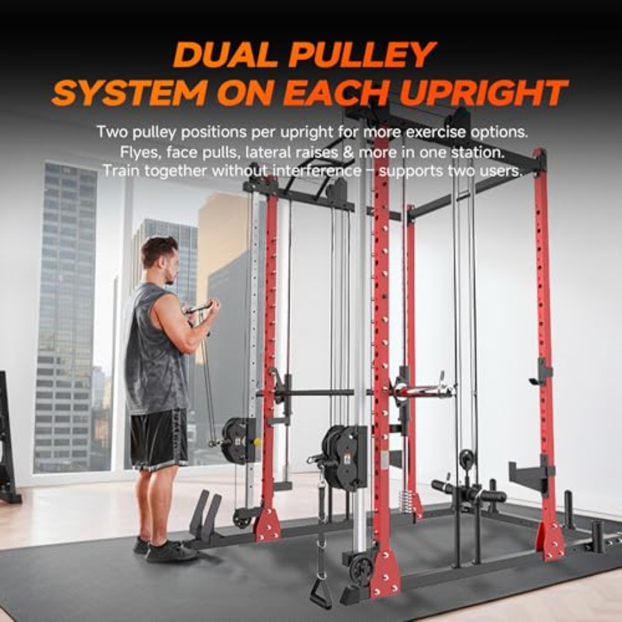 All-in-One Power Rack with Smi – обзор и цена Home Gym Leg Machine