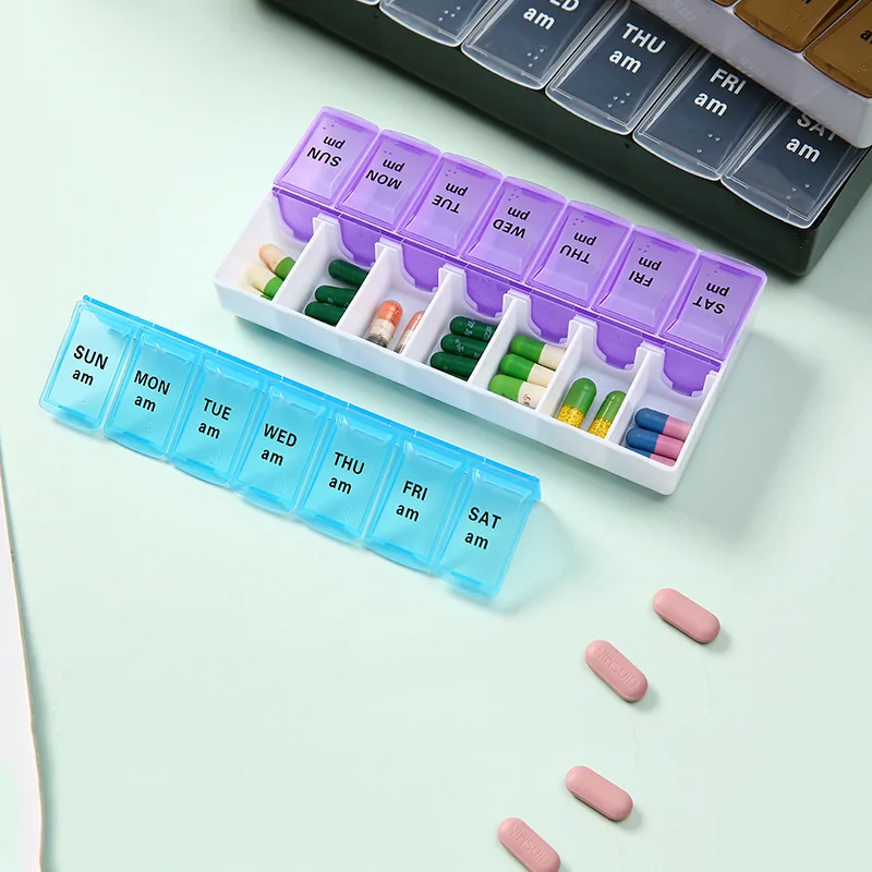 Weekly Pill Box Organizer Case – обзор и цена Medicine Ball Slam