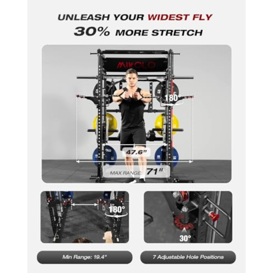 Home gym Smith machine: steel, – обзор и цена Vertical Leg Press