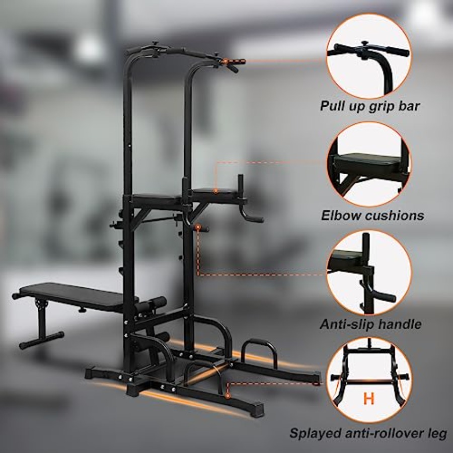 Power Tower with Weight Bench  – обзор и цена Home Gym Multi Station