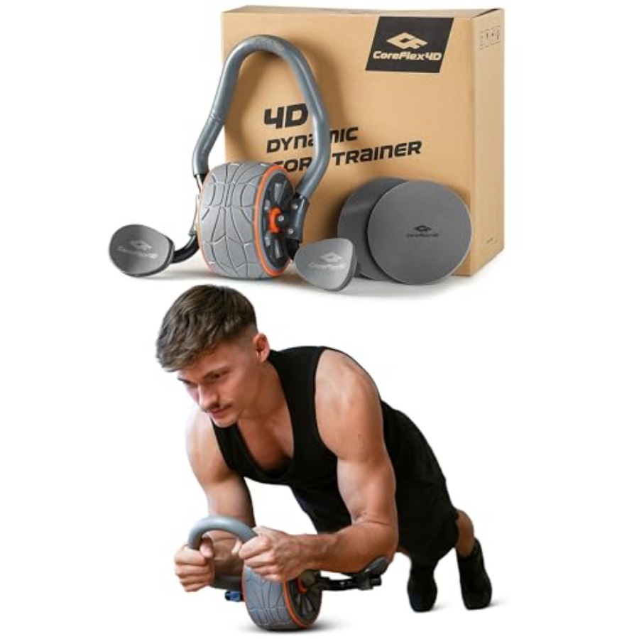 CoreFlex4D Ab Roller Wheel wit – обзор и цена Home Gym Luxury