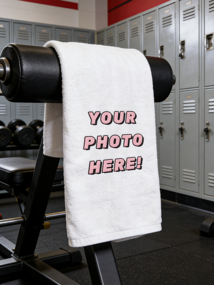1Pc/2Pc Custom Photo Towel, Up – обзор и цена Home Gym Diy