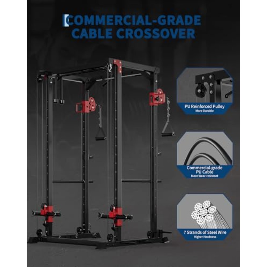 Heavy-Duty Home Gym Power Cage – обзор и цена Home Gym Power Rack