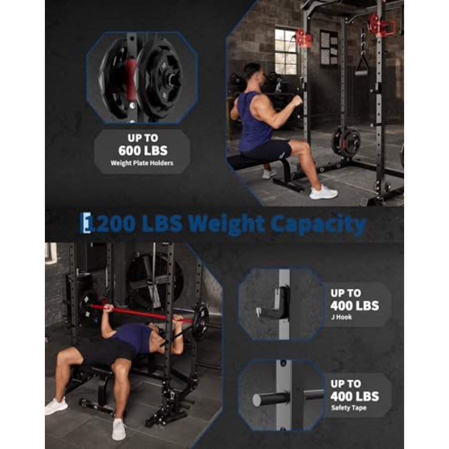Heavy-Duty Home Gym Power Cage – обзор и цена Home Gym Power Rack