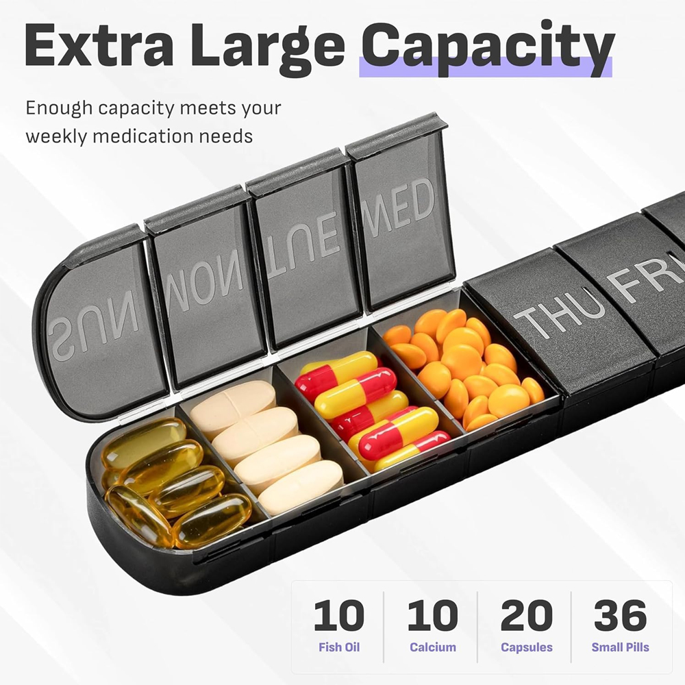 Weekly Pill Organizer, Travel  – обзор и цена Medicine Ball Slam