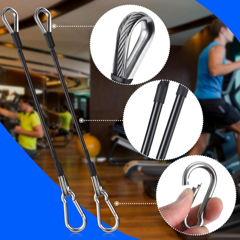 1/2Pcs 25cm Gym Cable Extensio – обзор и цена Home Gym Ideas