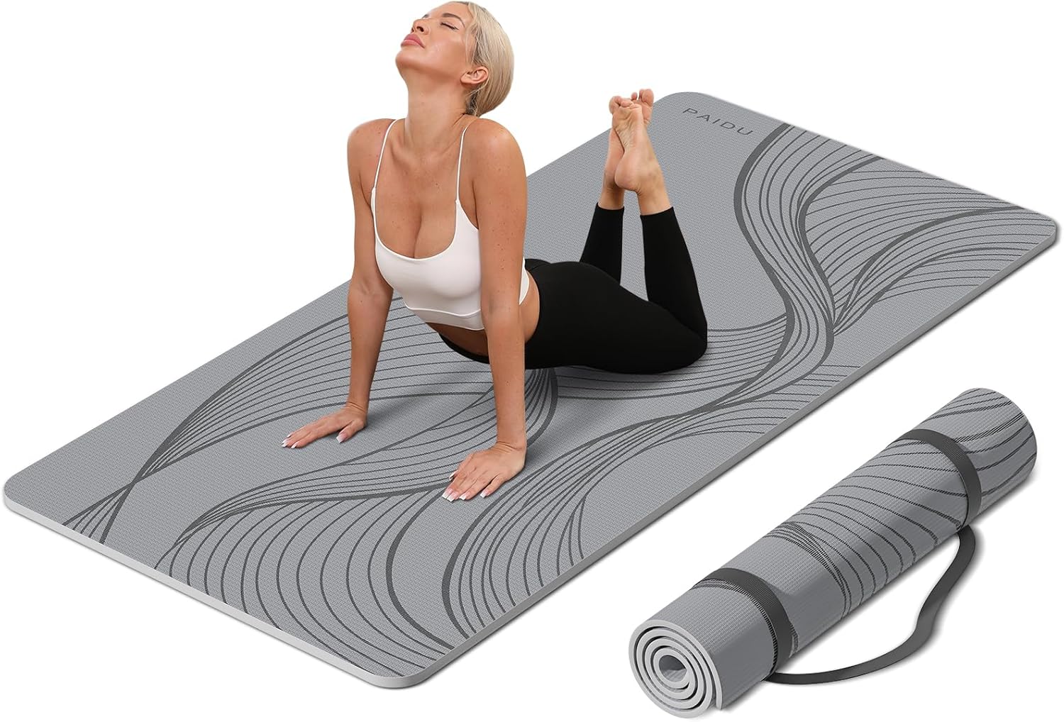 Large Yoga Mat 72x36x0.4in Ext – обзор и цена Home Gym Yoga Studio