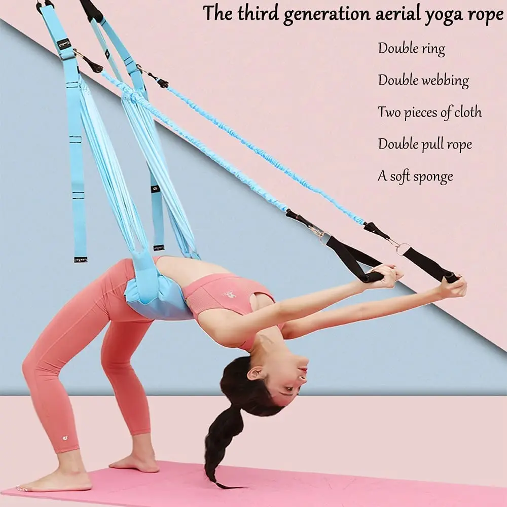 Adjustable Aerial Yoga Strap E – обзор и цена Yoga Trapeze Swing